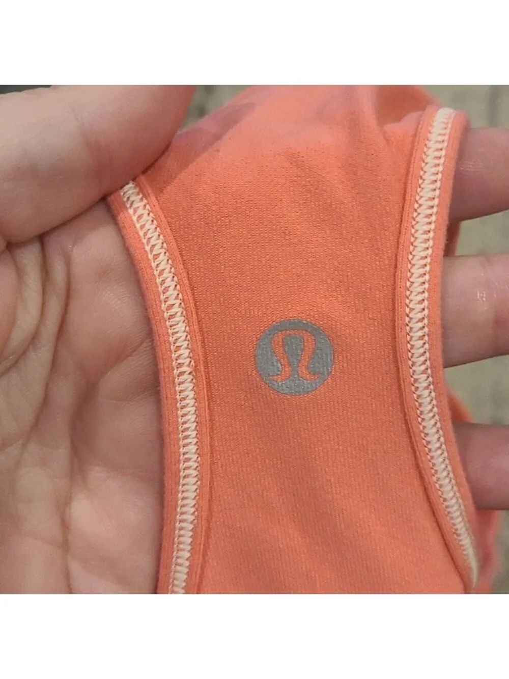 Lululemon Cool Racerback reversible tank top Grapefruit
